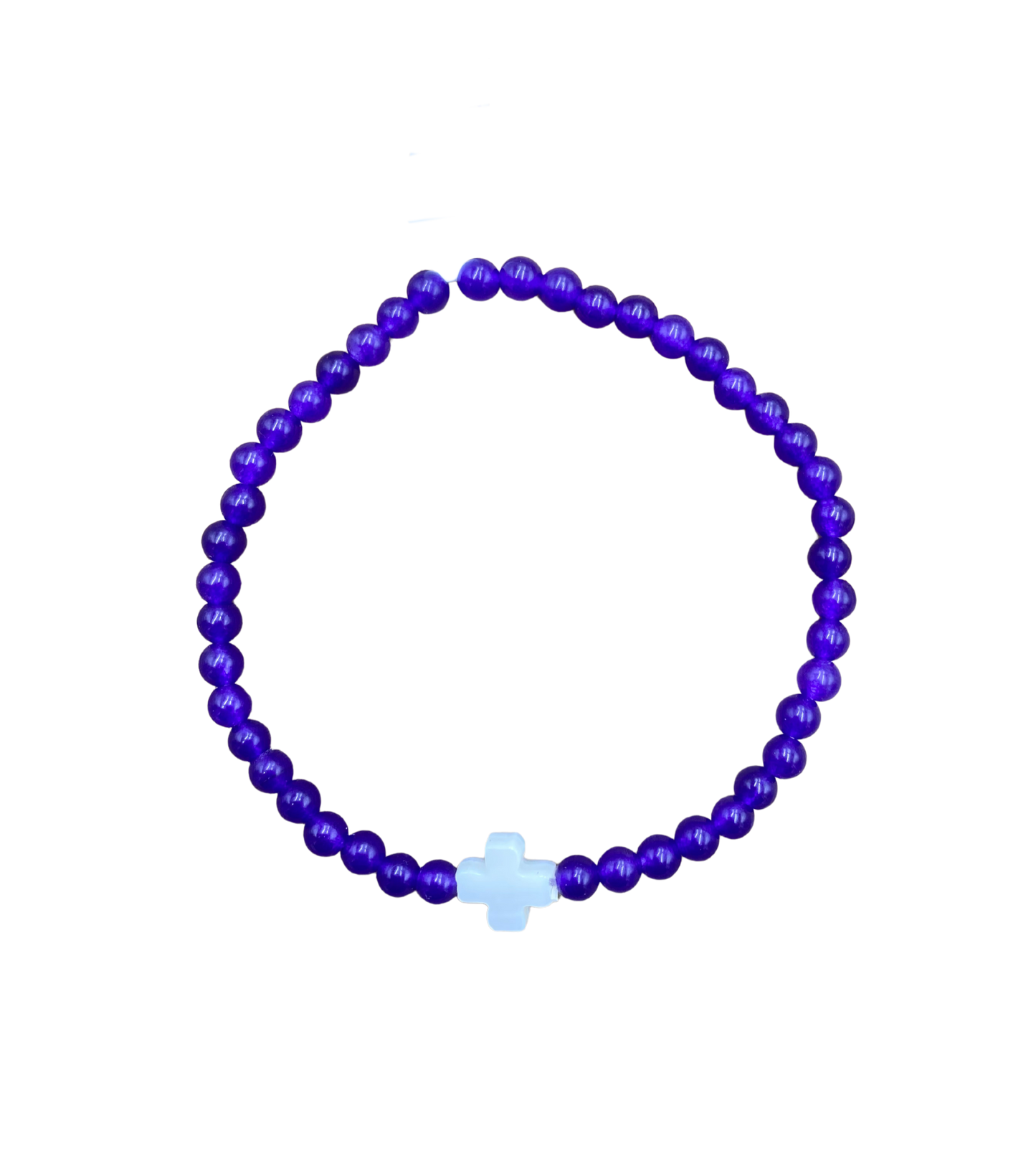 Bracelet Agate Violette