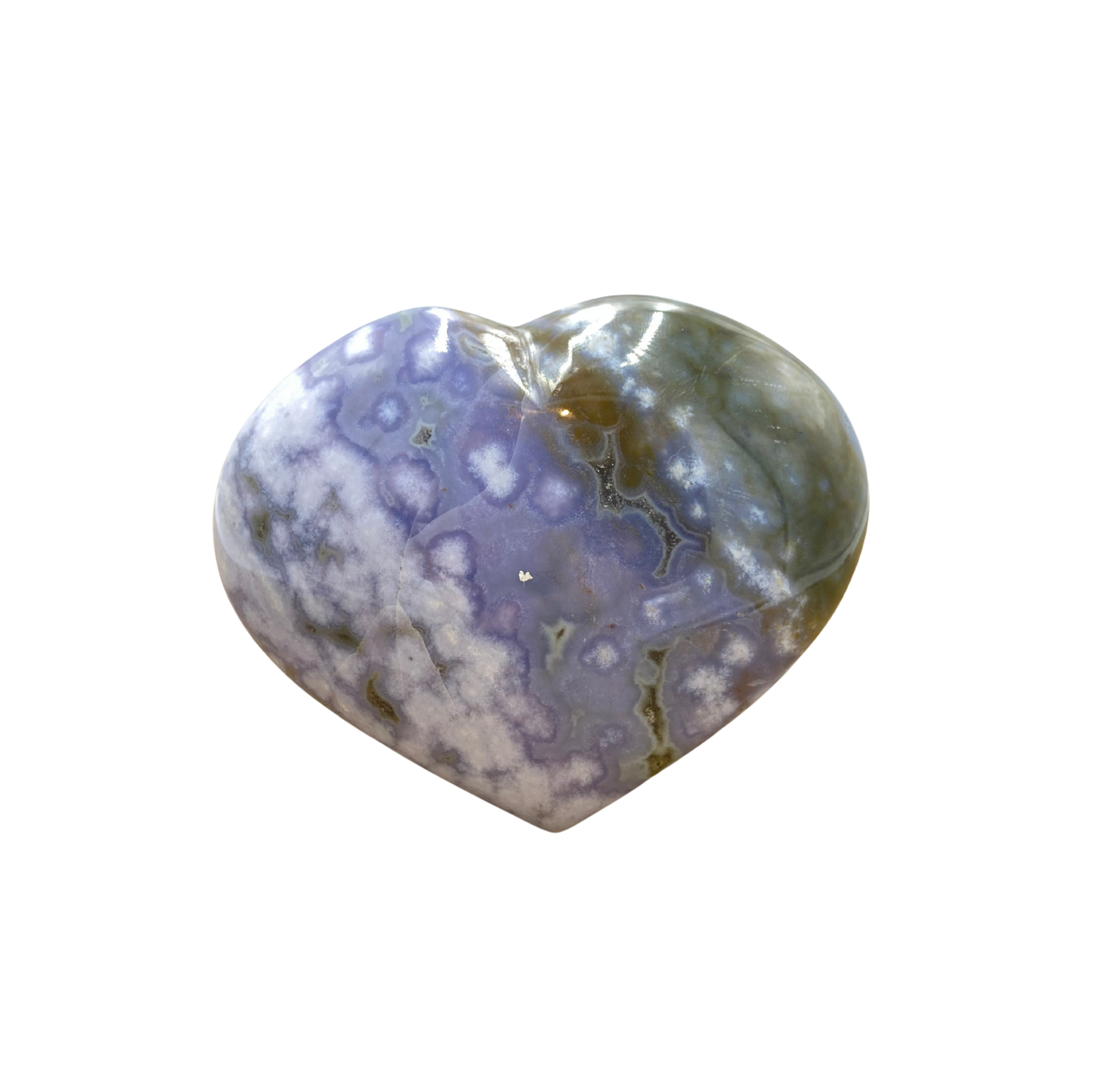 Jaspe Océan forme coeur