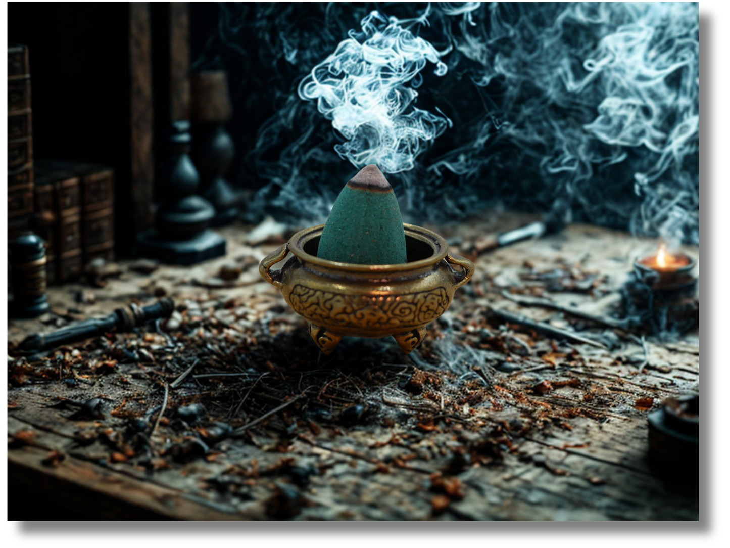 Brûle-encens chaudron