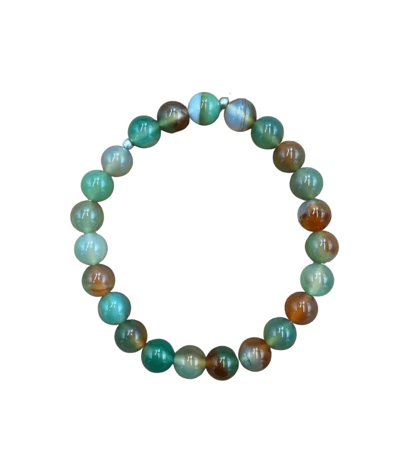 Bracelet Agate Paon