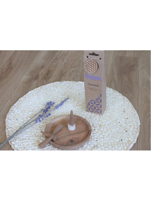 Encens Cône Organic Lavande