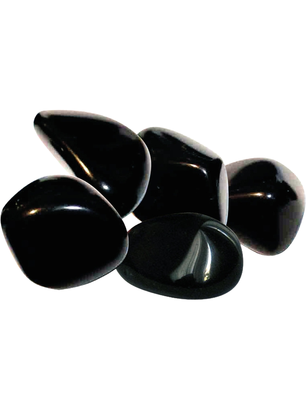 Obsidienne Noire Pierre Roulée