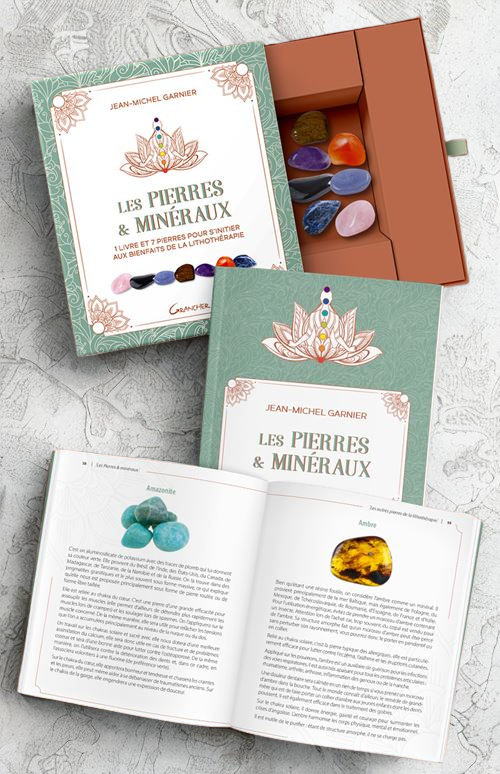 Coffret les pierres et minéraux