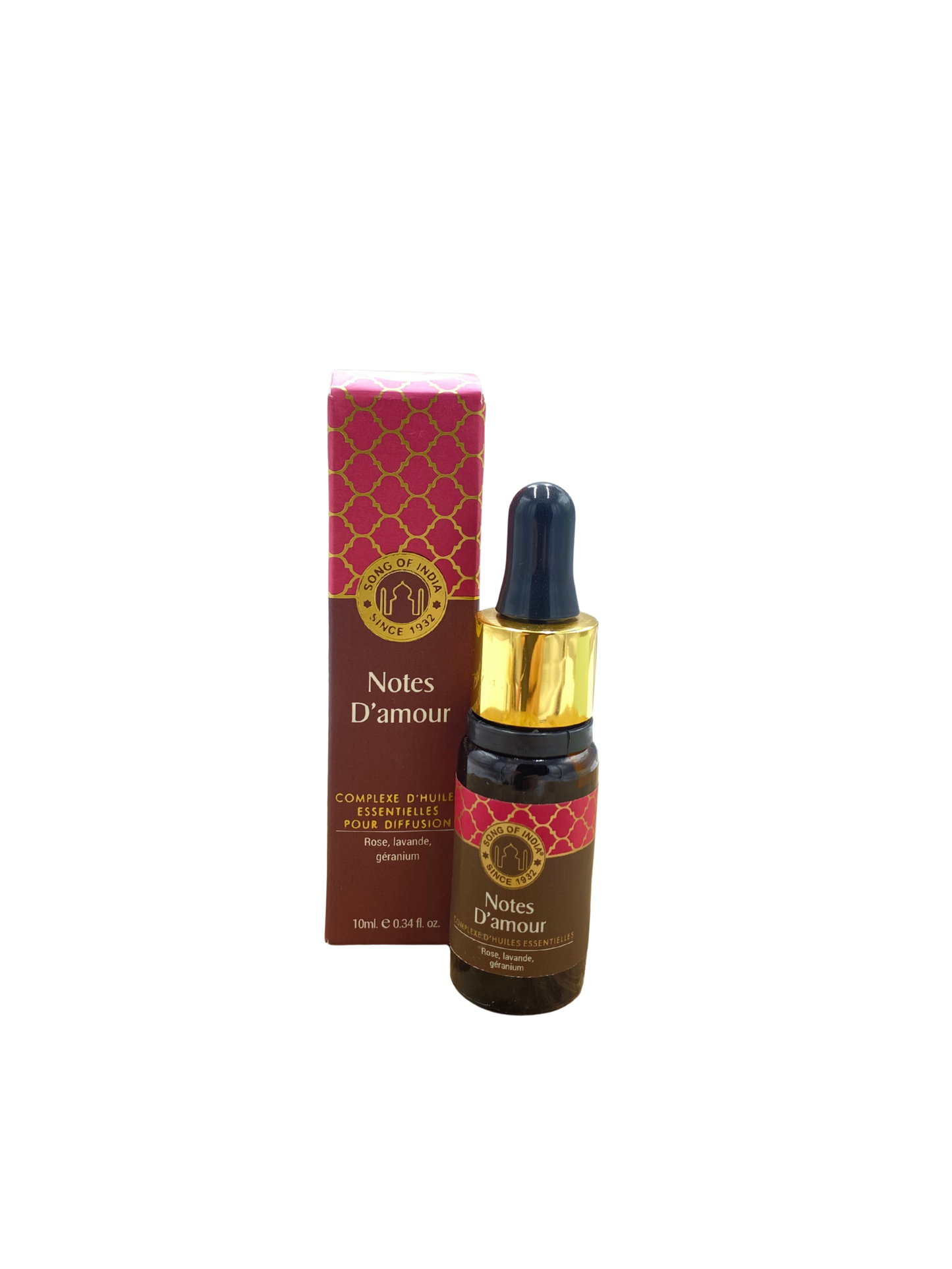 Huile essentielle notes d'amour