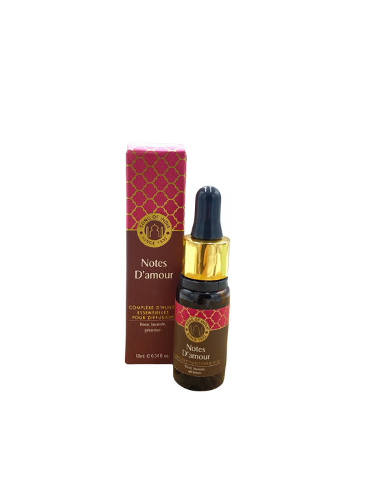 Huile essentielle notes d'amour