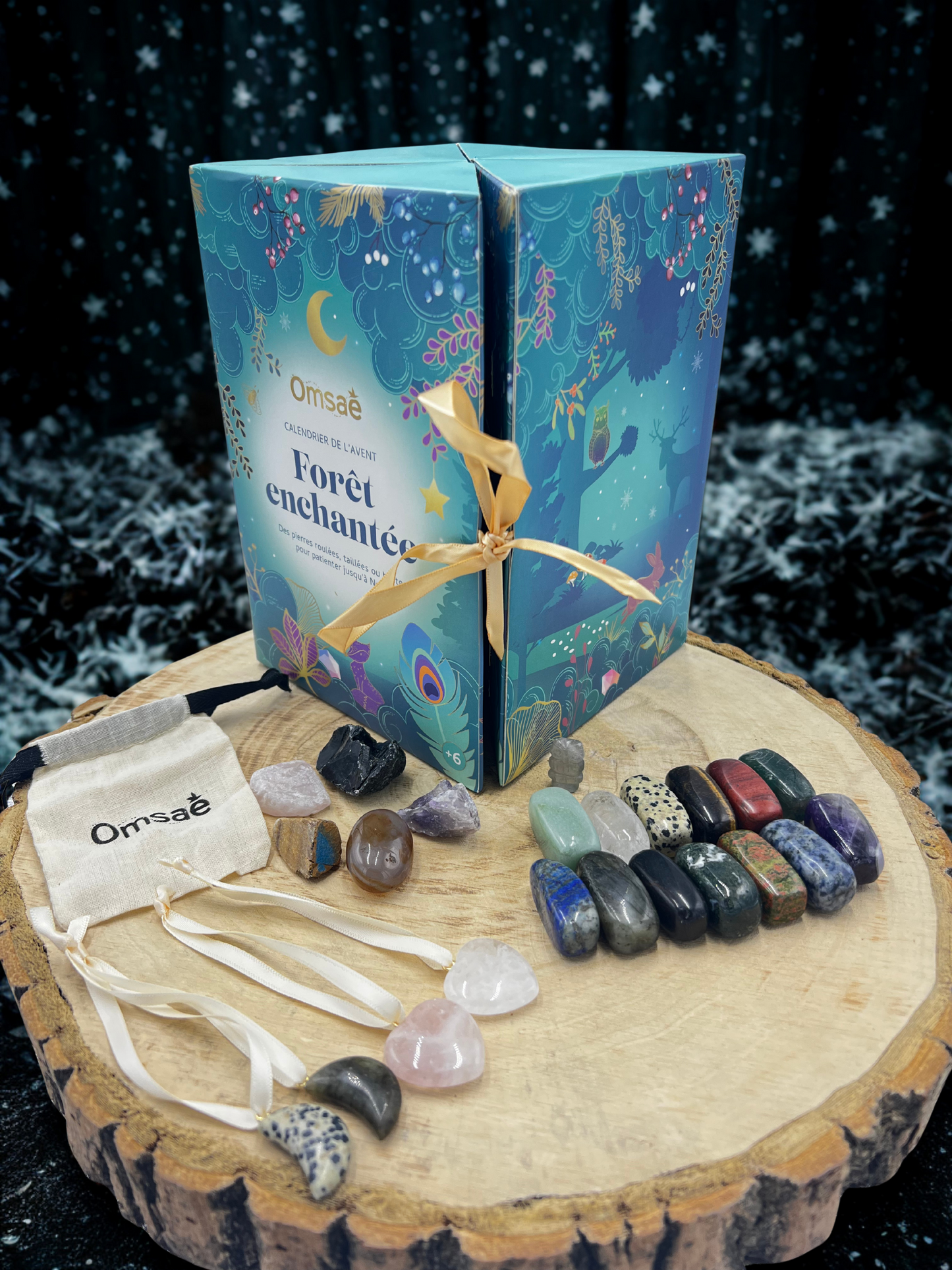 Calendrier de l'avent "Forêt enchantée" d'Omsaé