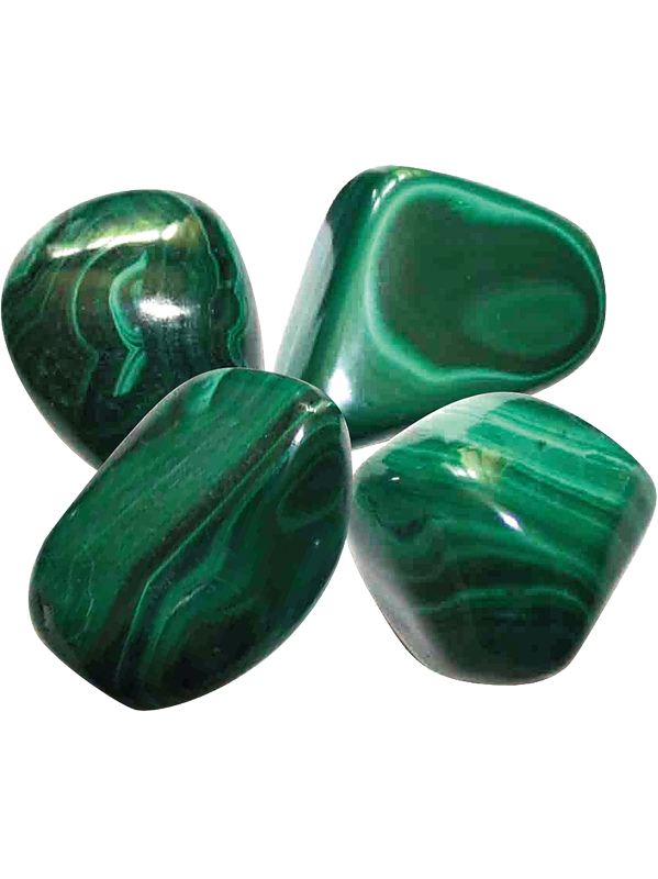Malachite Pierre Roulée