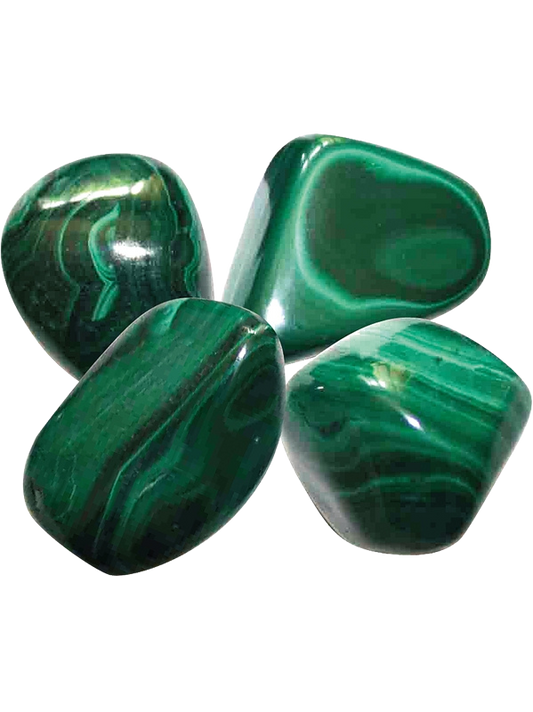 Malachite Pierre Roulée
