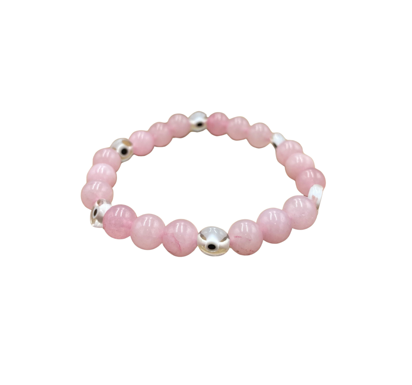 Bracelet Quartz rose Oeil spirituel