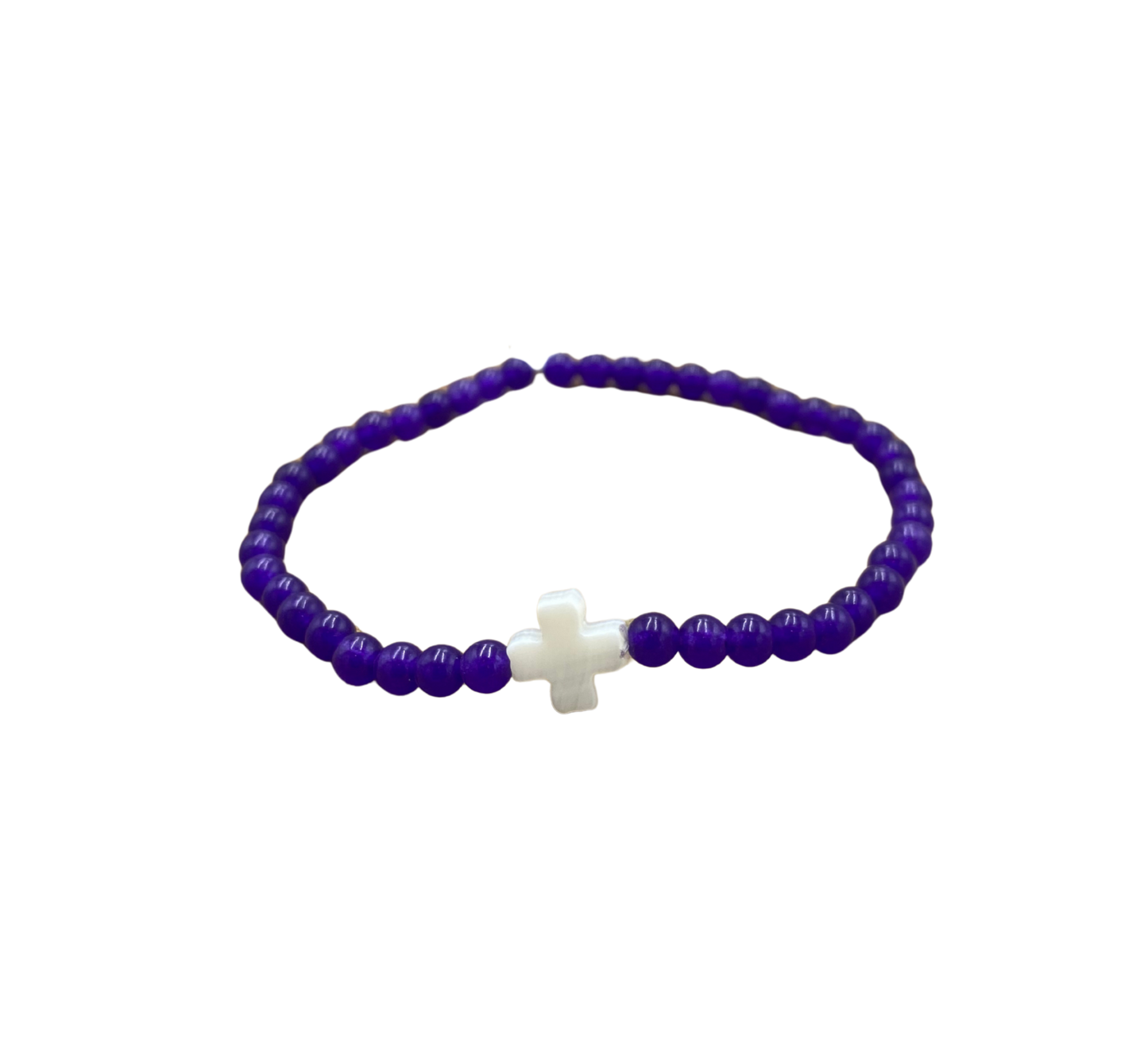 Bracelet Agate Violette