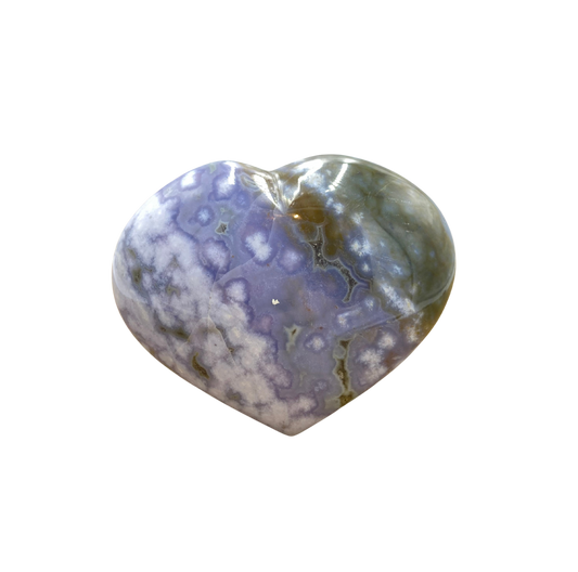 Jaspe Océan forme coeur