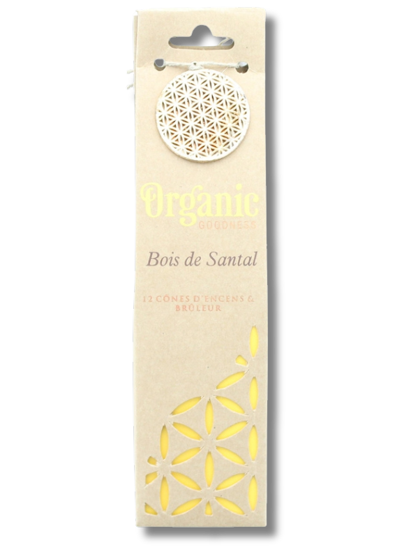 Encens Cône Organic Bois de Santal