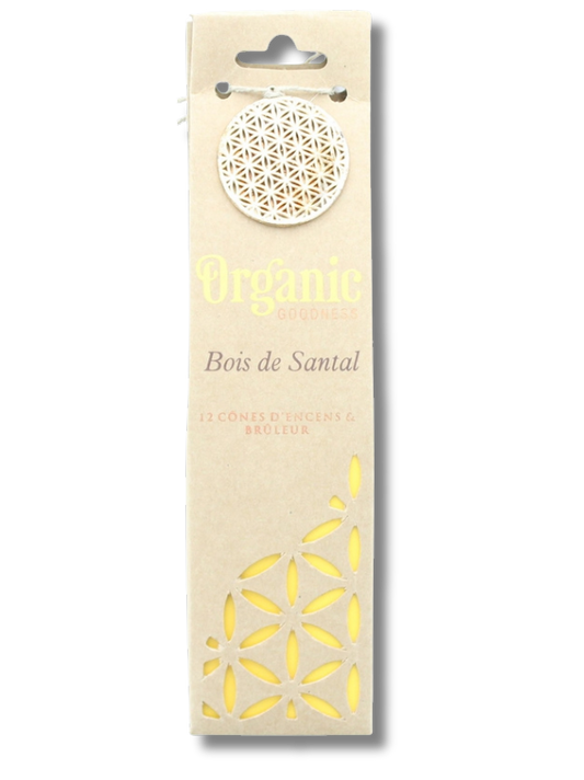 Encens Cône Organic Bois de Santal