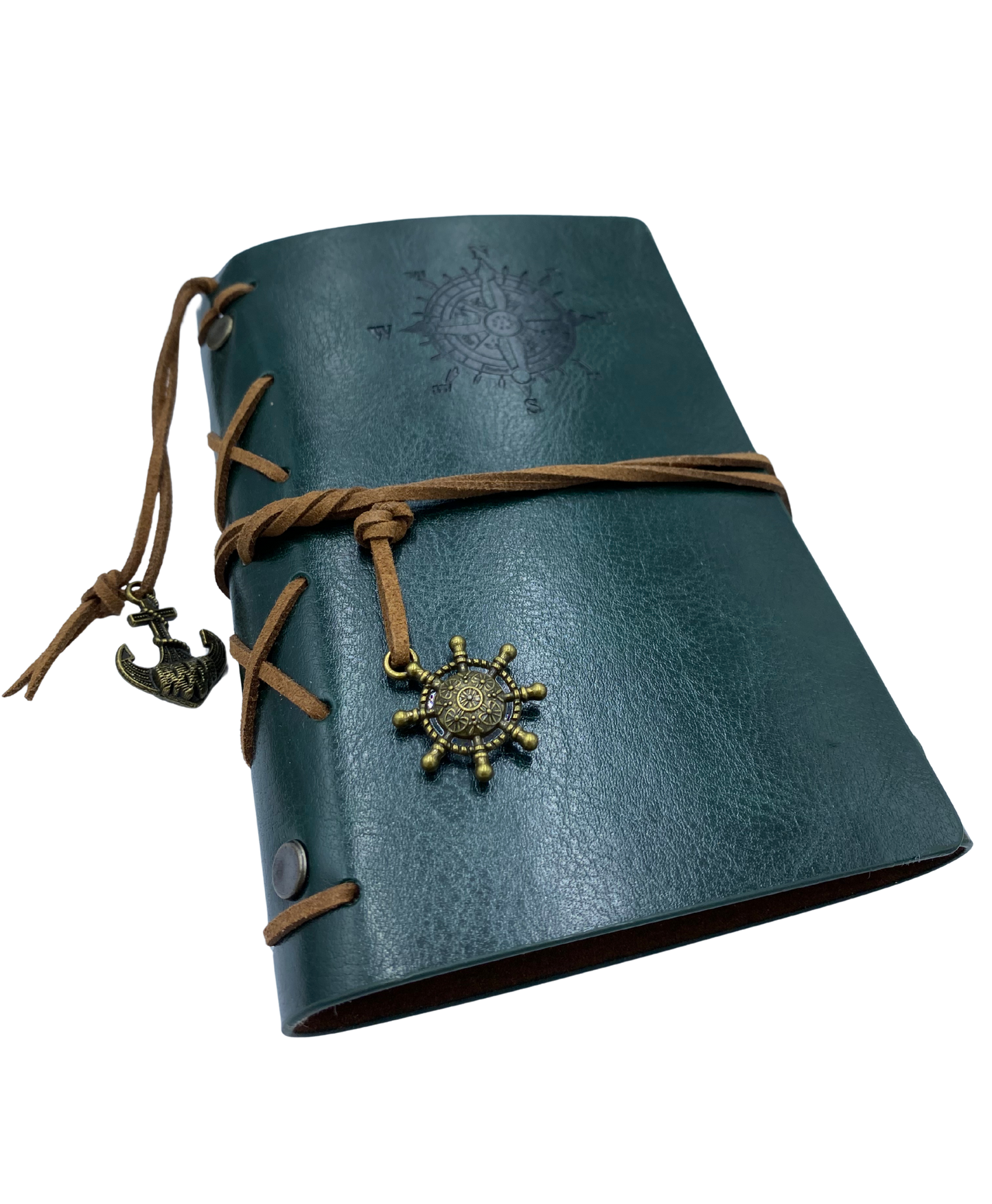 Carnet vert thème marin