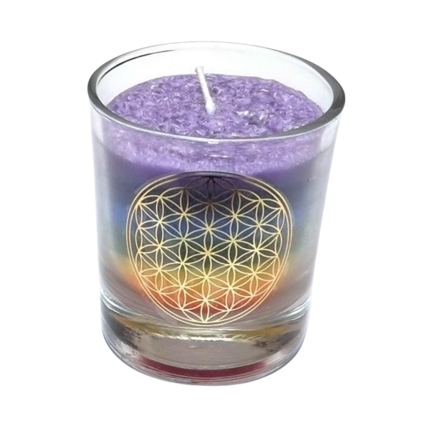 Bougies Chakras 7 couleurs