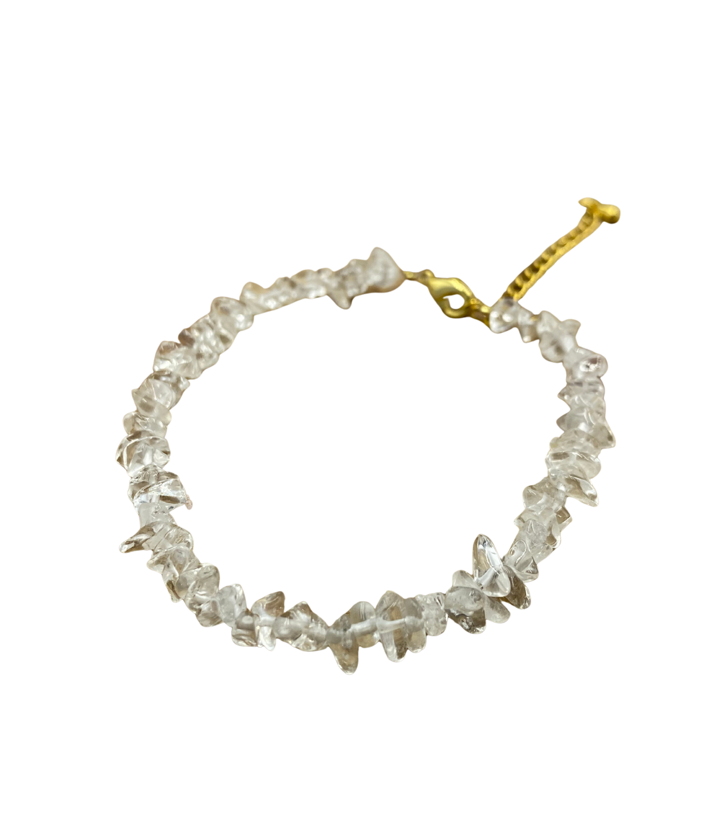 Bracelet Chaîne Quartz blanc