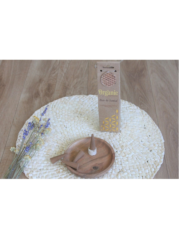 Encens Cône Organic Bois de Santal
