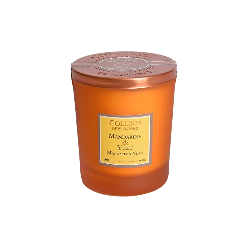 Bougie Mandarine et Yuzu