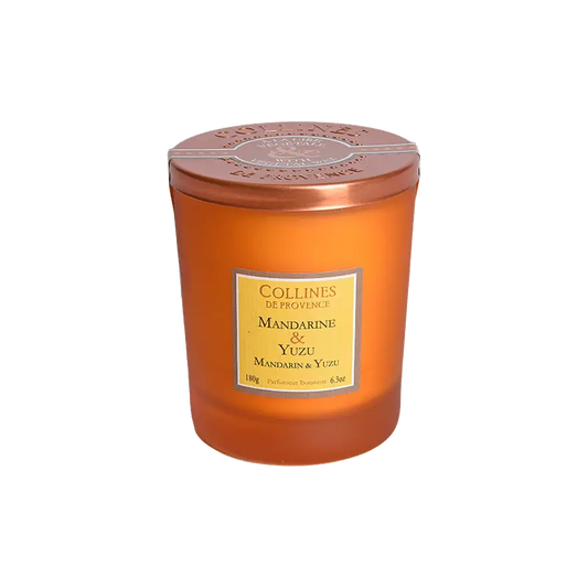 Bougie Mandarine et Yuzu