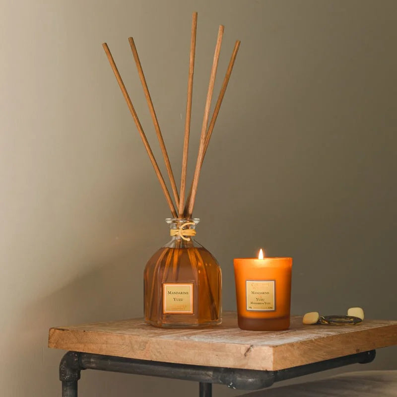 Bougie Mandarine et Yuzu