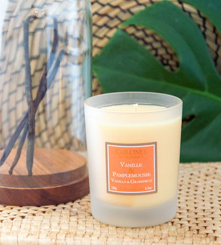 Bougie Vanille et Pamplemousse