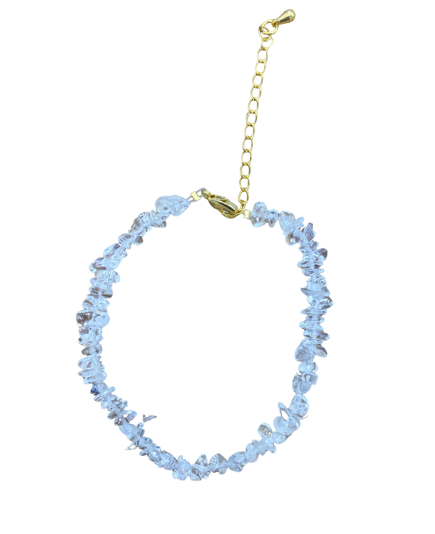 Bracelet Chaîne Quartz blanc