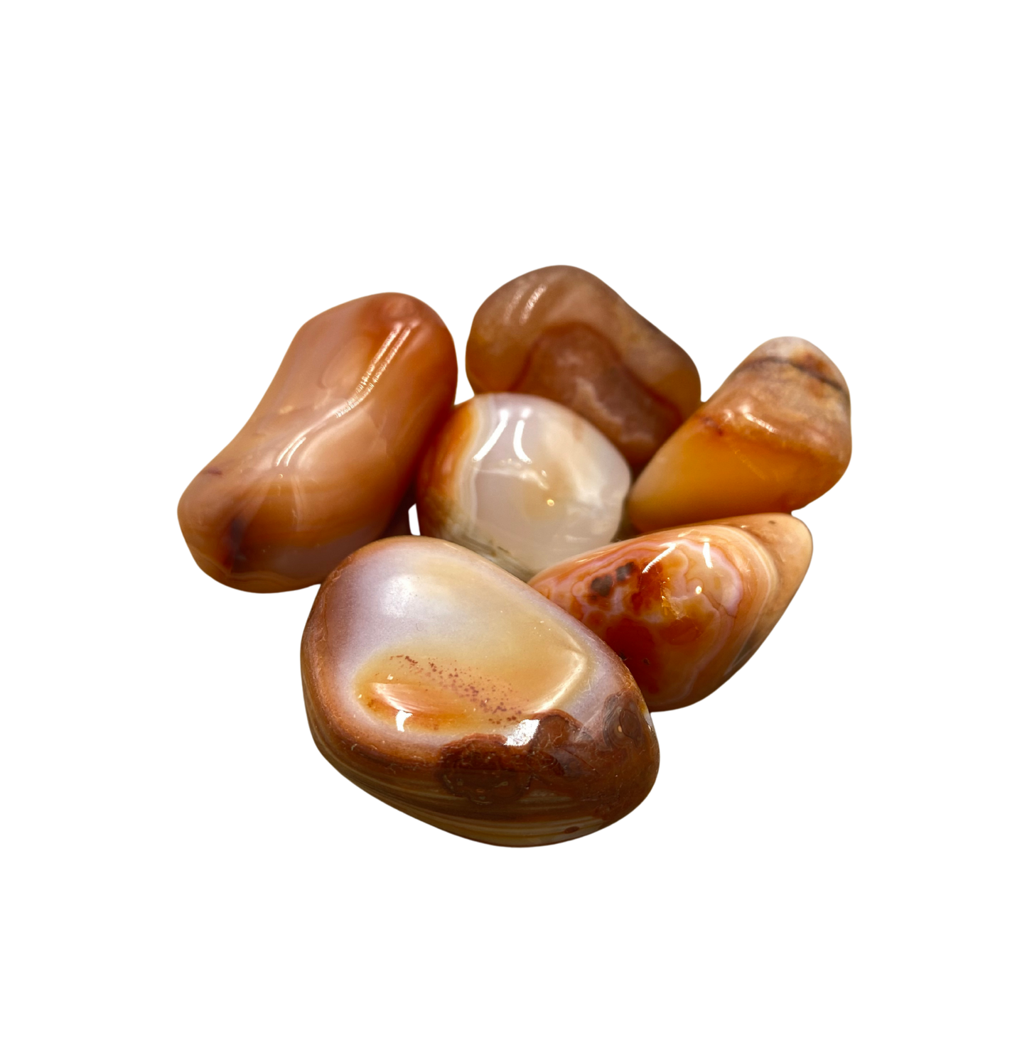 Pierre roulée Cornaline