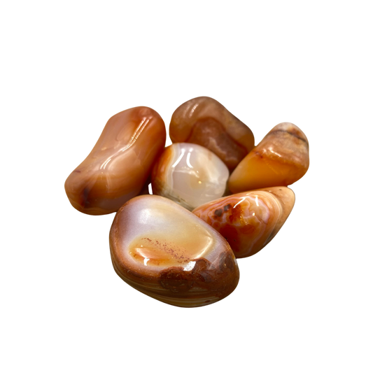 Pierre roulée Cornaline