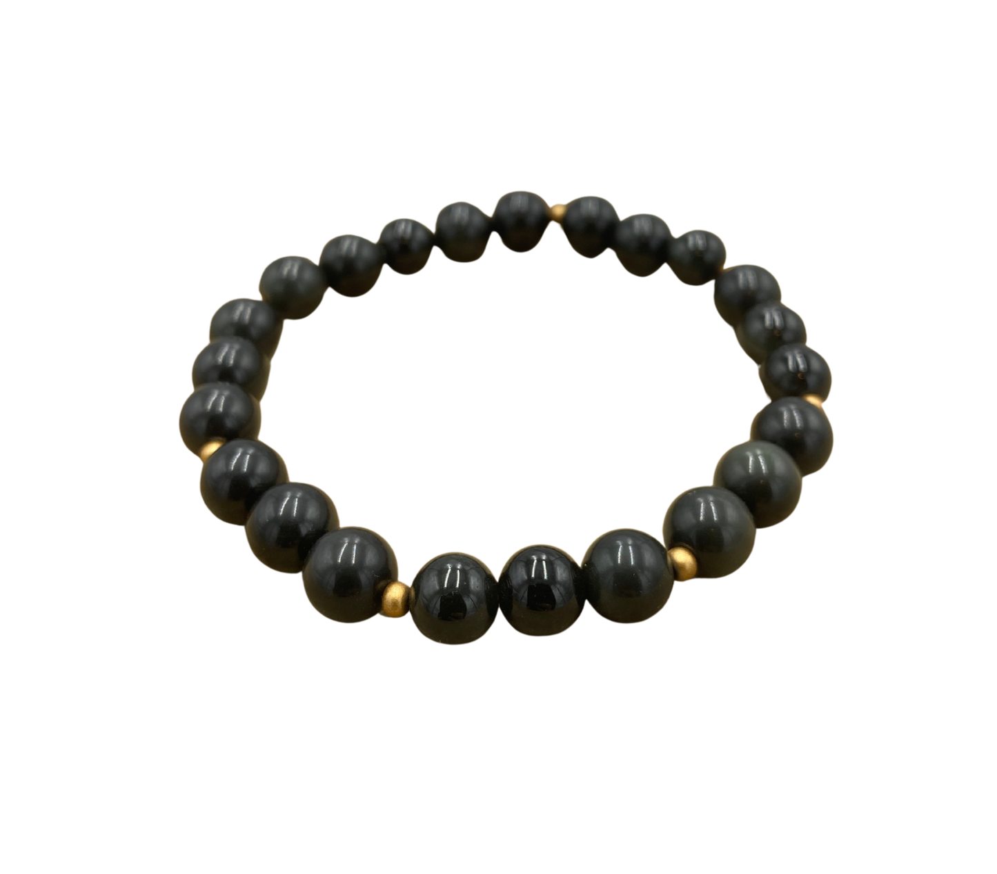 Bracelet Obsidienne Oeil Céleste