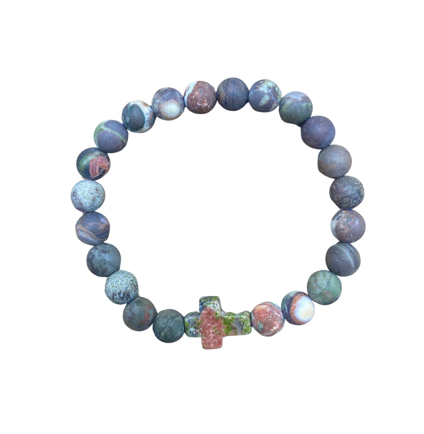 Bracelet Jaspe Océan