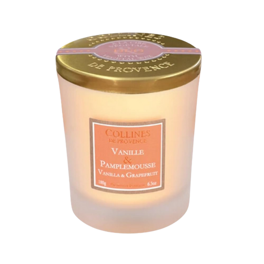 Bougie Vanille et Pamplemousse