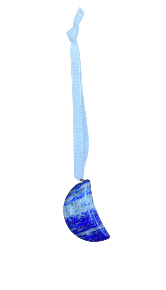 Lapis-lazuli en forme de lune