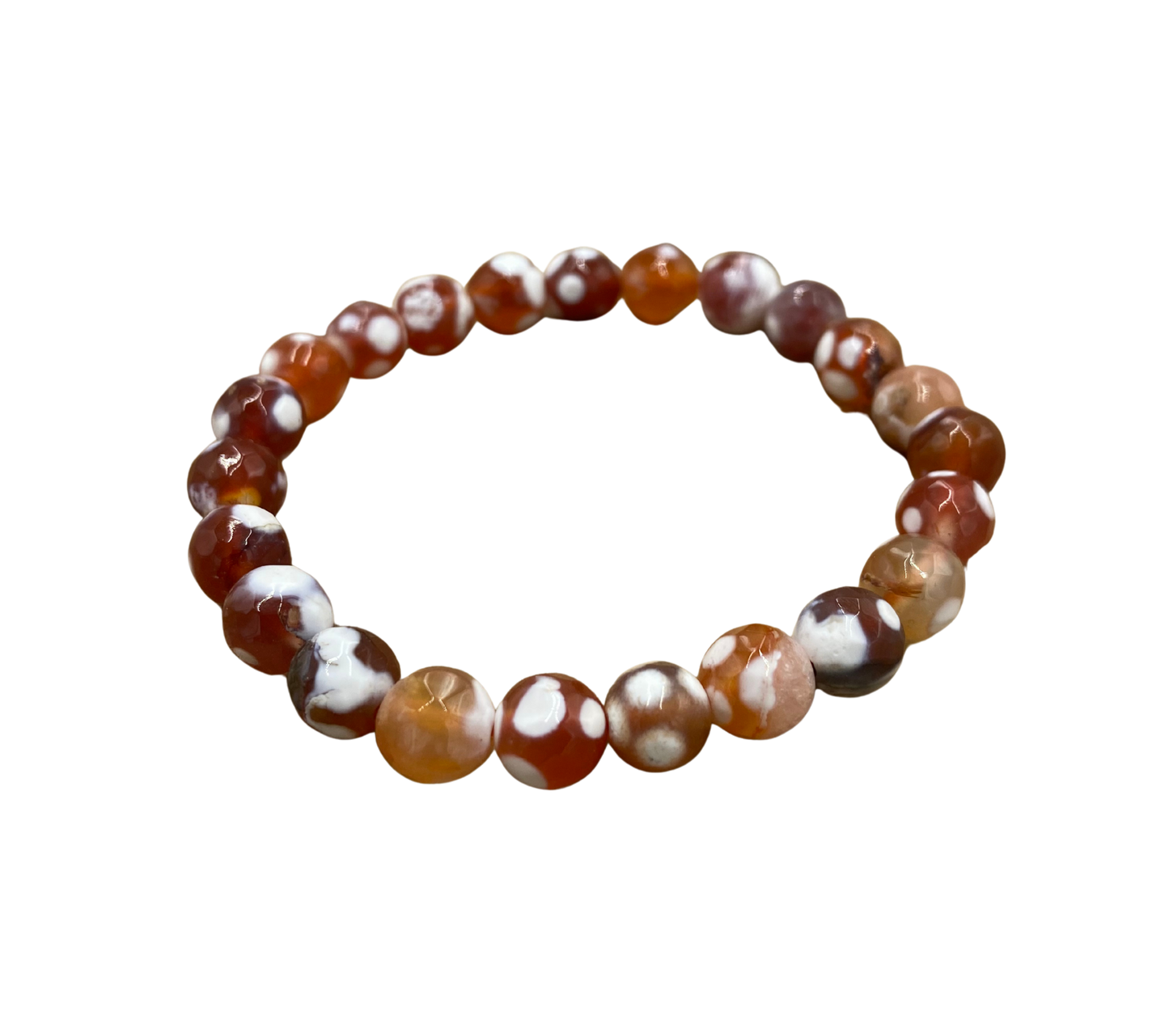 Bracelet Cornaline Mouchetée